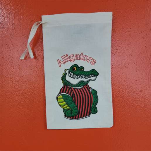 6x10 Organic Drawstring Bag